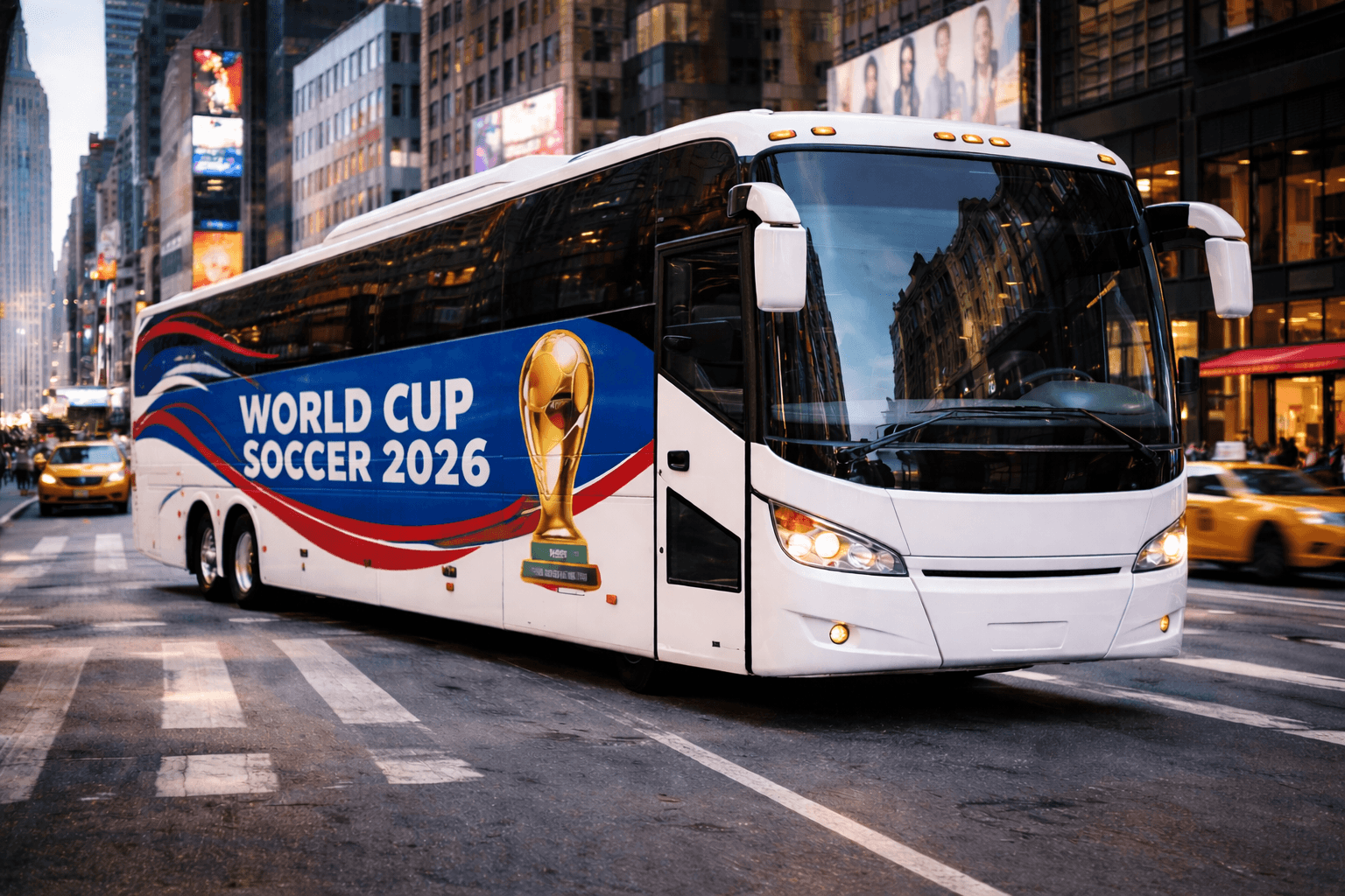 FIFA World Cup 2026 shuttle bus